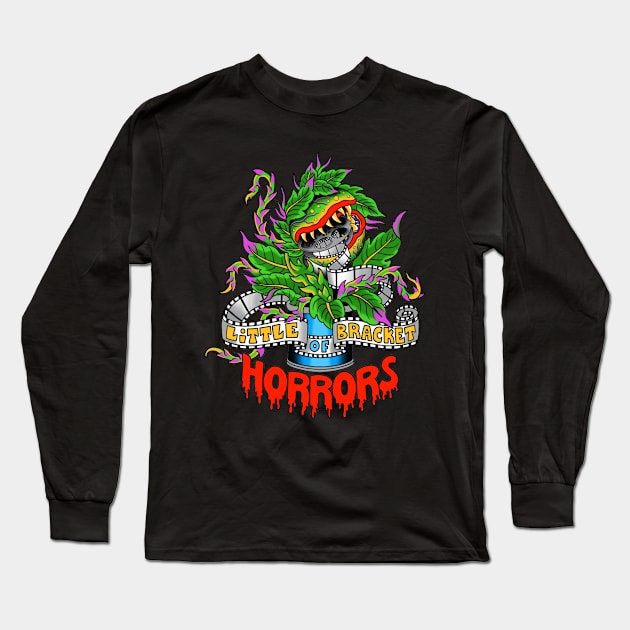 Little Bracket of Horrors Long Sleeve T-Shirt by Little Bracket of Horrors